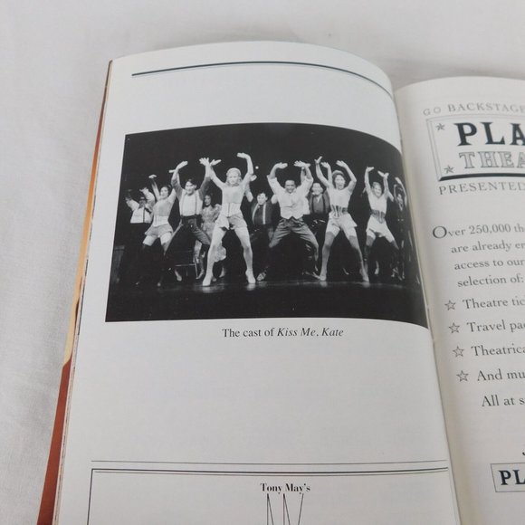 LOT Kiss Me Kate Playbill Note September 2001 Burke Moses Carolee Carmello - Picture 6 of 12